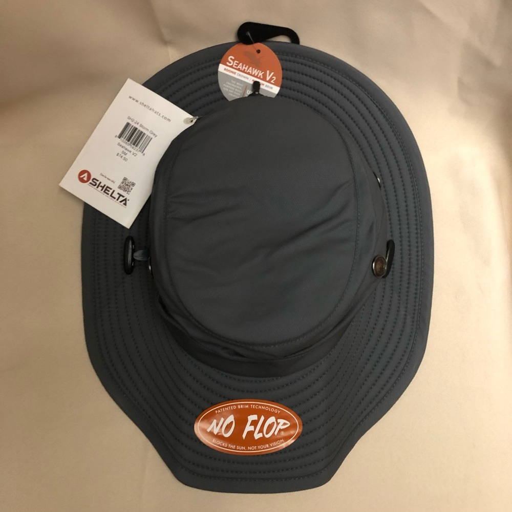 New Shelta Seahawk V2 performance sun fishing hat